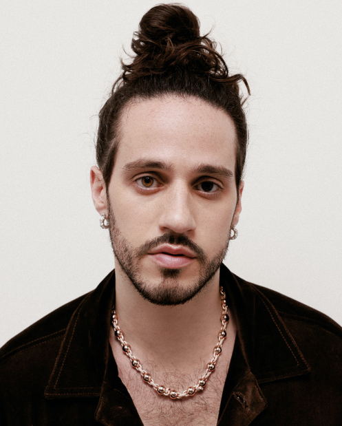 Russ Featured Wearing Iced London Jewellery in Editorial Interview