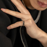 Classic Band Ring - White