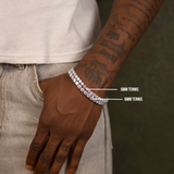 6mm Tennis Bracelet (White Gold)
