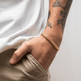 6mm Cuban Link Bracelet (Yellow Gold)