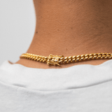 6mm Cuban Link Chain (Yellow Gold)