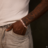 Eye Cuban Bracelet (Rose Gold)