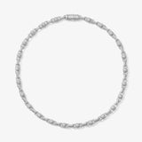 Full-Set Ball Chain — White Gold view 1 | colour:white