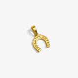 Horseshoe Pendant — Yellow Gold view 1 | colour:yellow