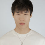 Horseshoe Pendant — White Gold view 2 | colour:white