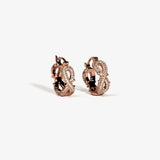 Iced Infinity Thorn Earrings — Rose Gold view 1 | colour:rose