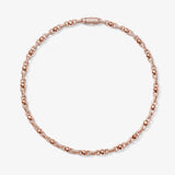 Half-Set Ball Chain - Rose