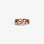 Infinity Thorn Ring — Rose Gold view 1 | colour:rose