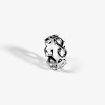 Infinity Thorn Ring — White Gold view 2 | colour:white