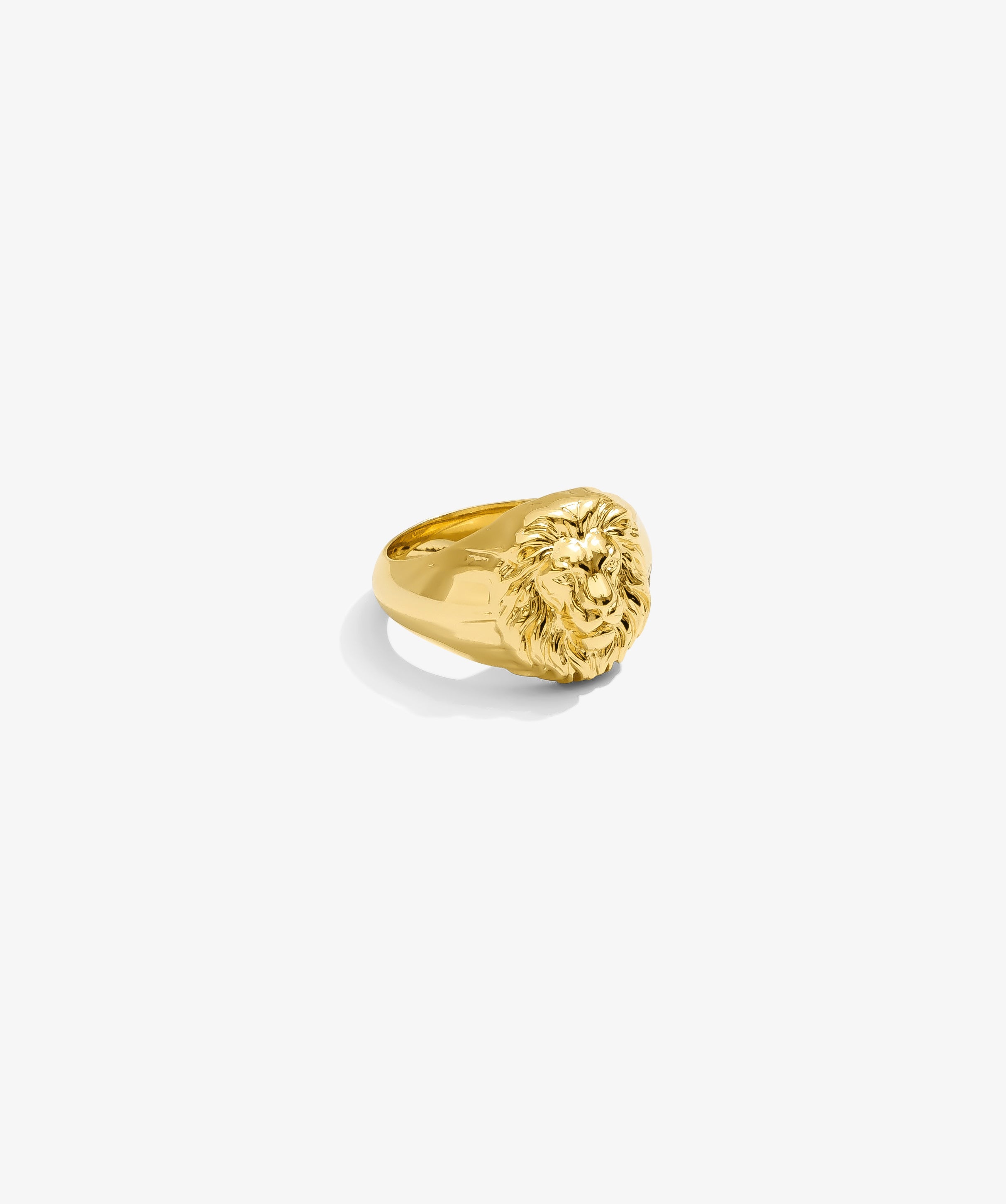 Lion Ring — Yellow Gold view 1 | colour:yellow