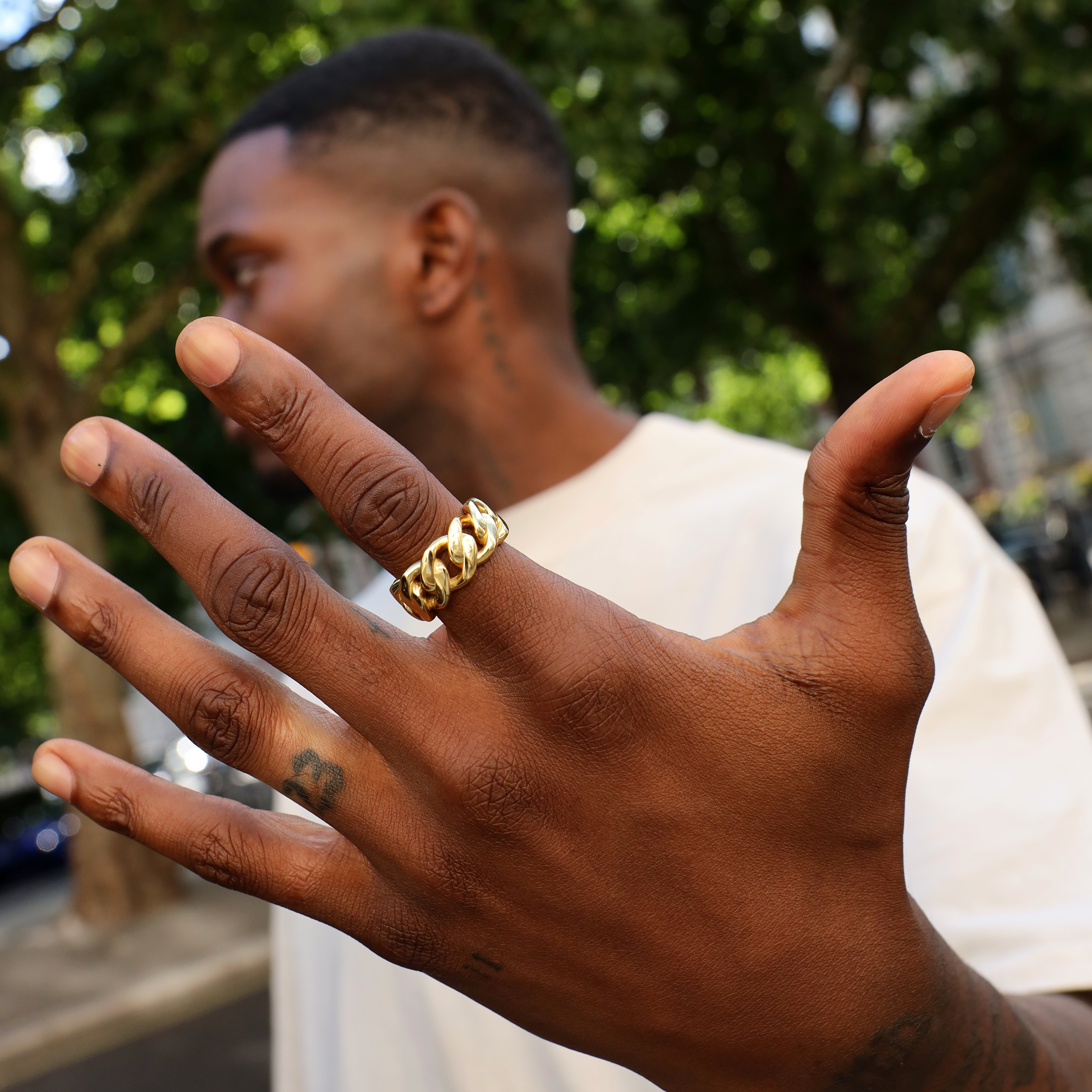 Miami Cuban Link Ring (Gold)