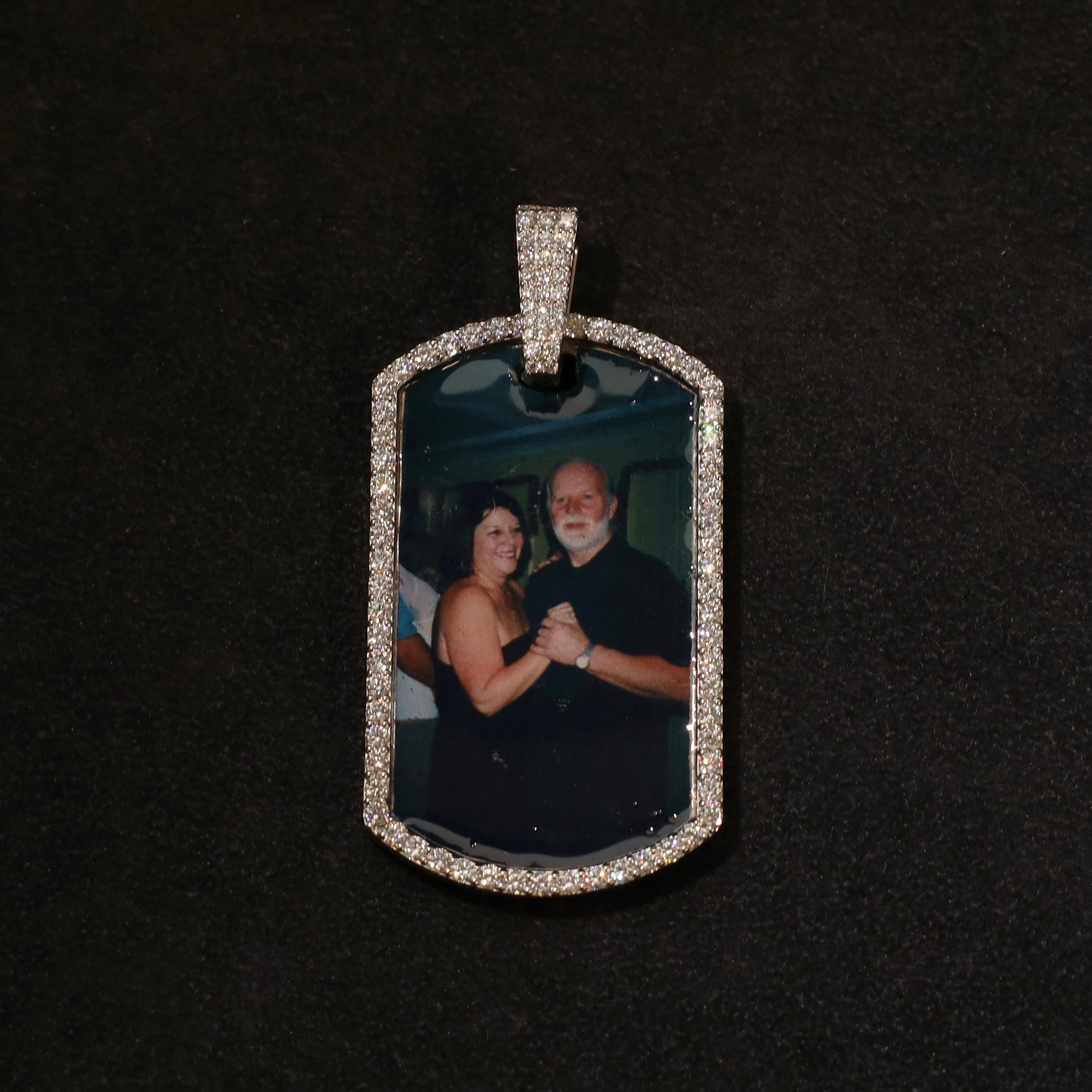 Dog Tag Memorial Pendant