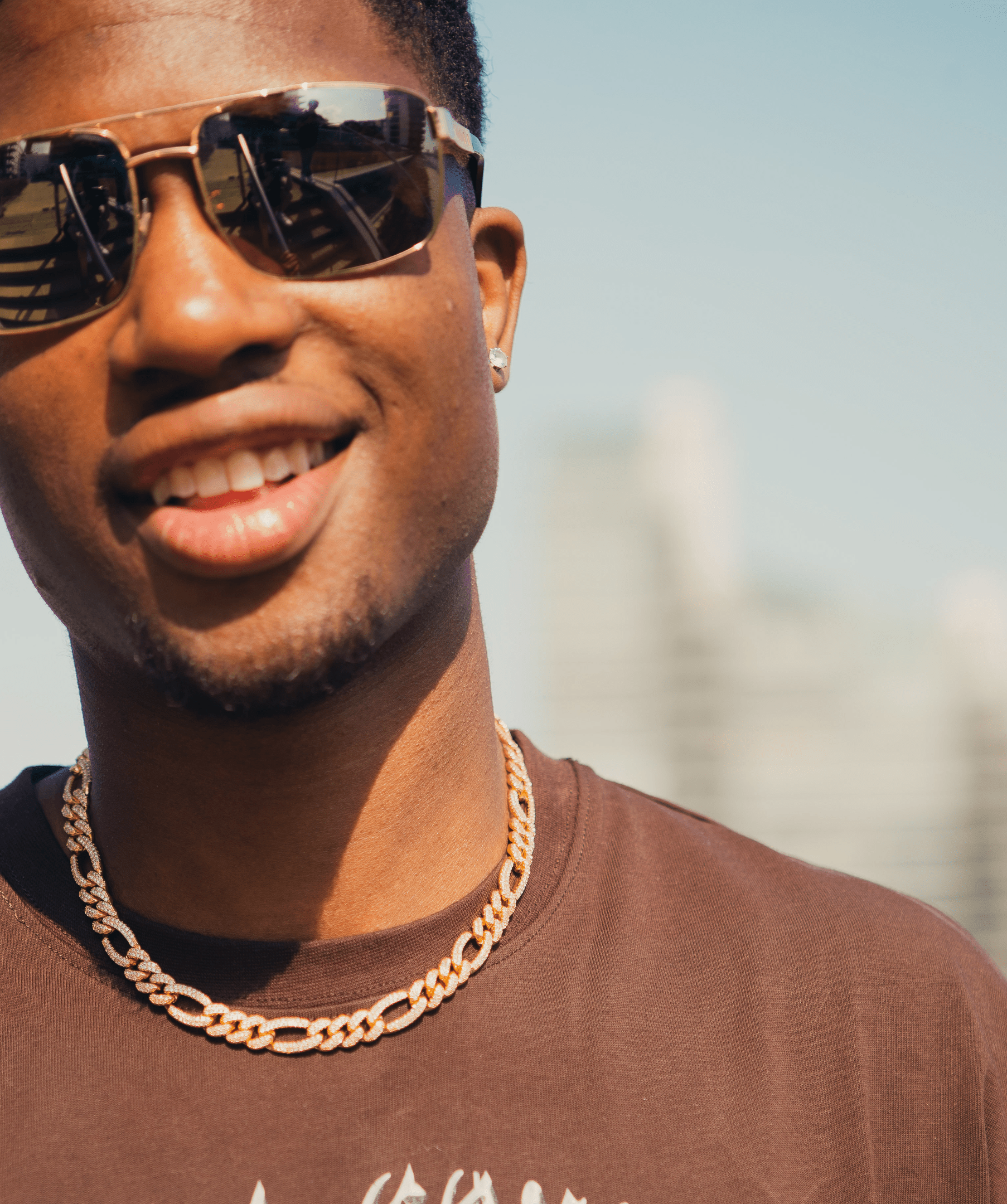 Iced Figaro Necklace, 11mm Iced Figaro Bracelet