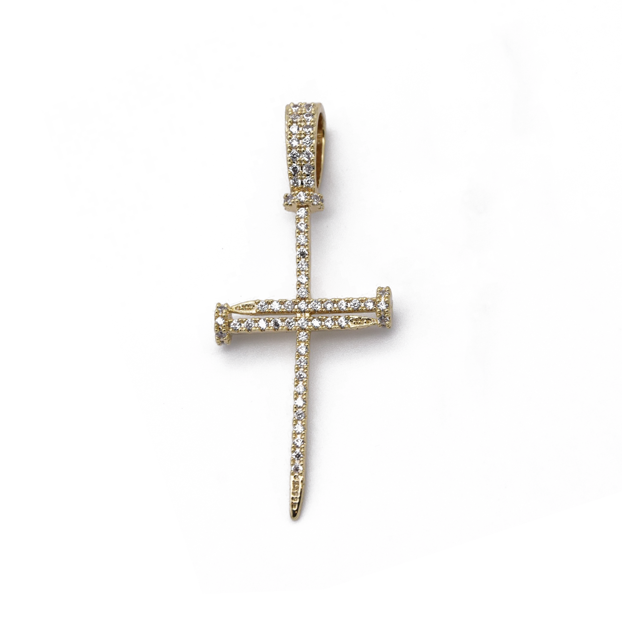 Nail Cross Pendant