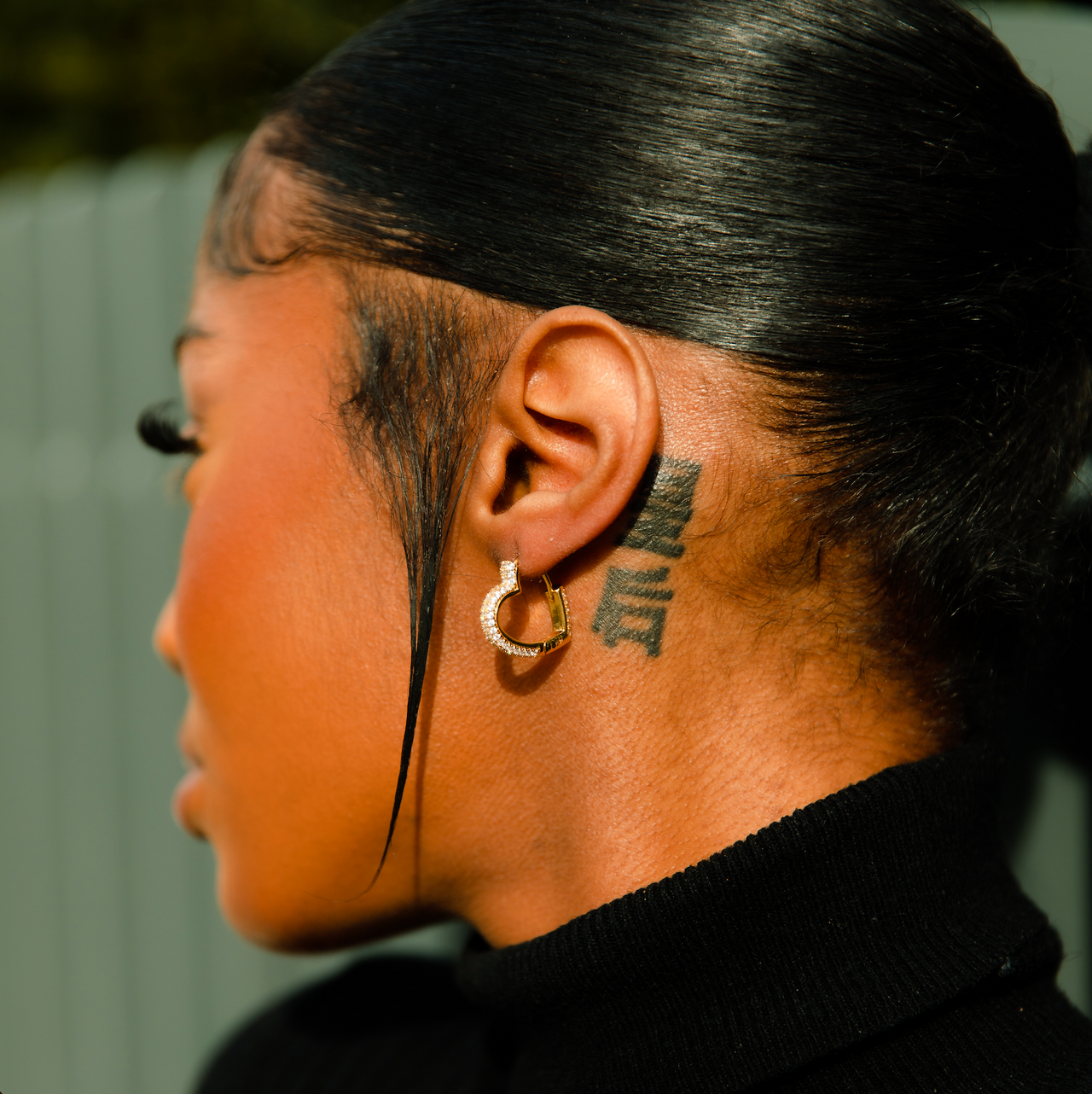 Heart Hoop Earrings